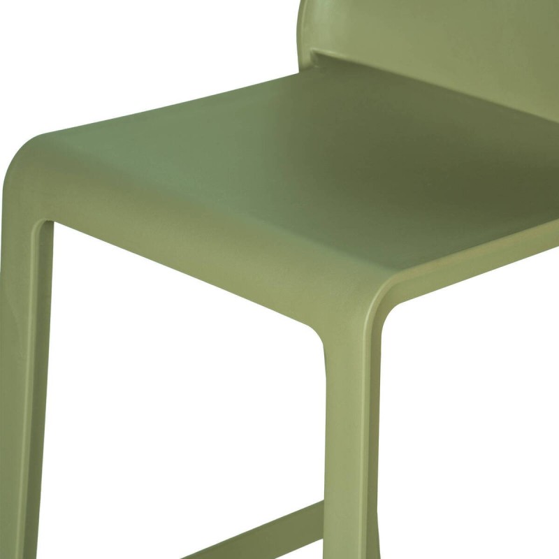 Taburete trill stool mini verde ágave 65cm