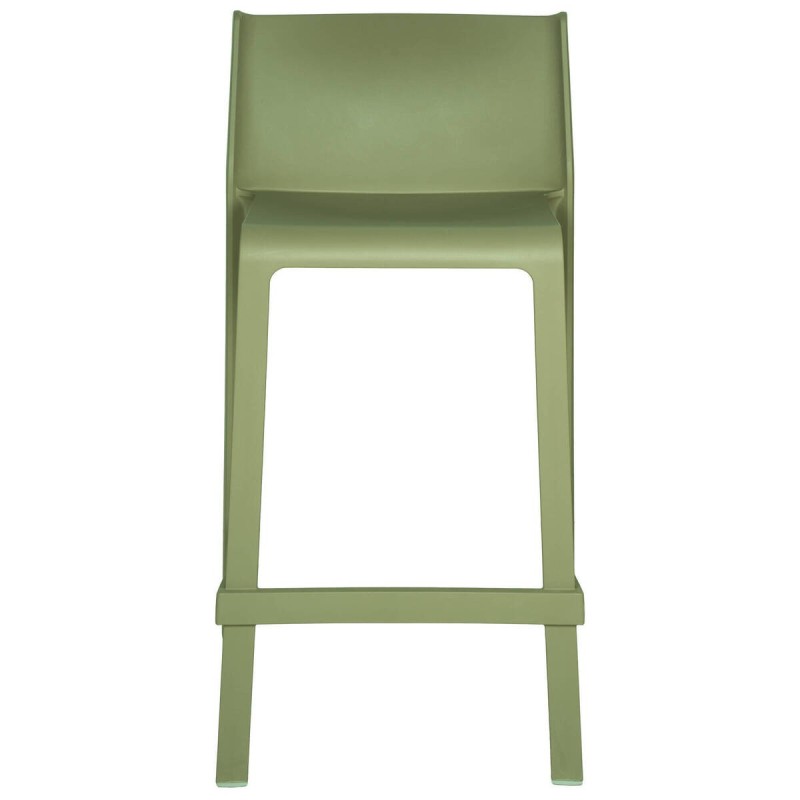 Taburete trill stool mini verde ágave 65cm