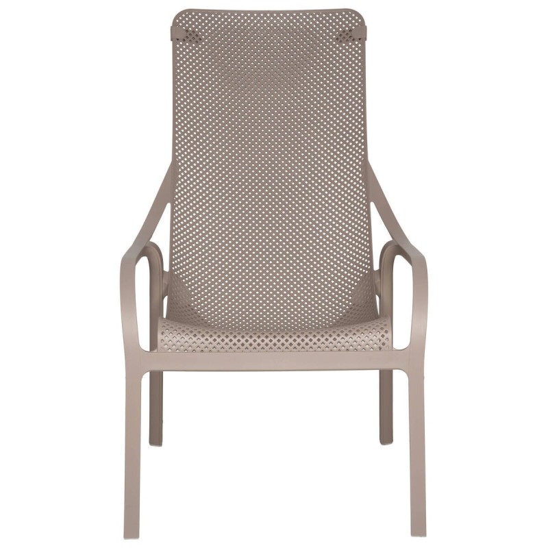 Sillón net lounge gris tórtora 62x42x99cm