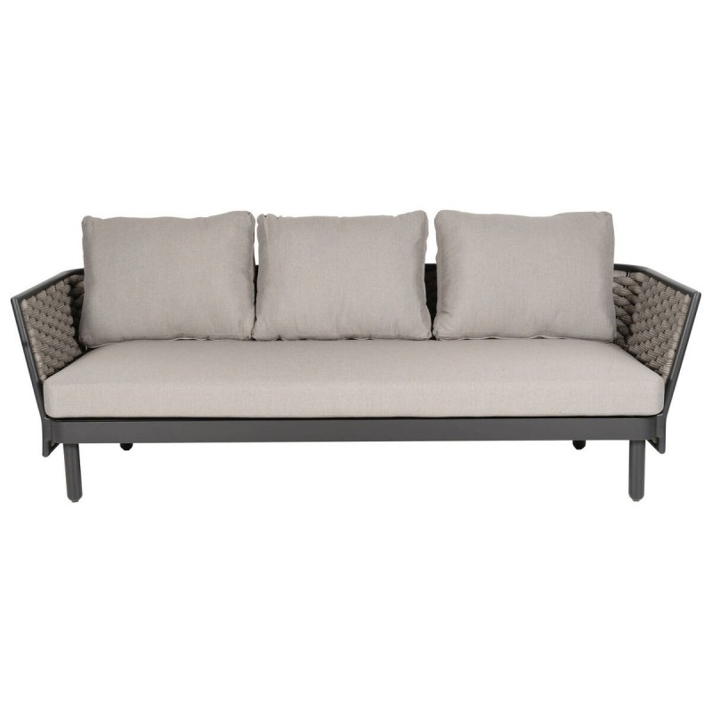 Sofá de exterior leon 3 plazas 220x84x68cm