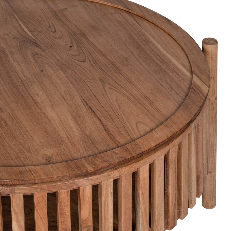 MESA DE CENTRO DE ACACIA CON TAPA SEPARABLE 90x90x50cm