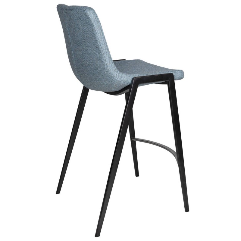 TABURETE TEXTIL AZUL MARINO 65cm