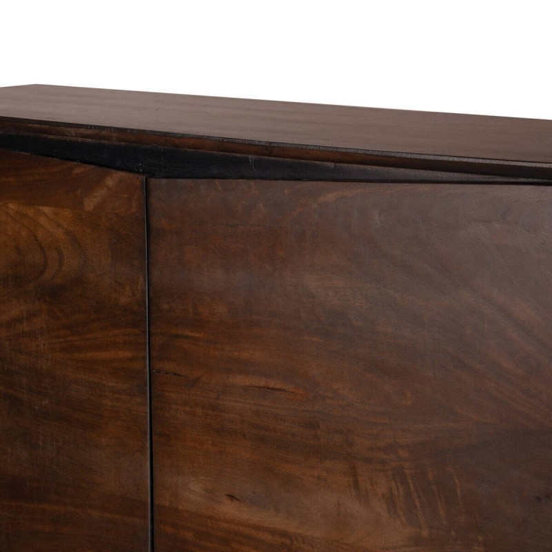 APARADOR ALTO 4 PUERTAS WENGUÉ 100x45x120cm