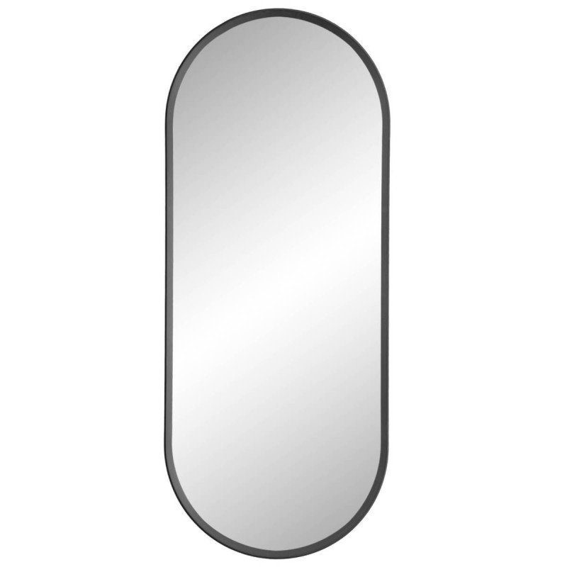 ESPEJO DE ROBLE NEGRO OVALADO 70x170cm