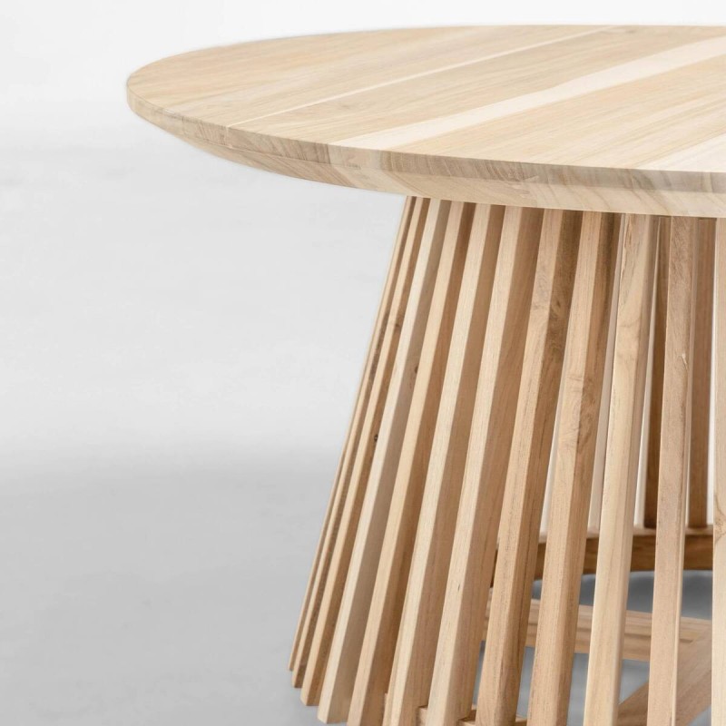 Mesa de centro jeanette ø 80 cm natural