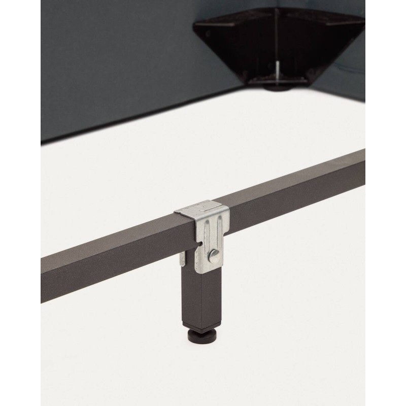 Cama desenfundable martina de borreguito crudo para colchón 180x200cm