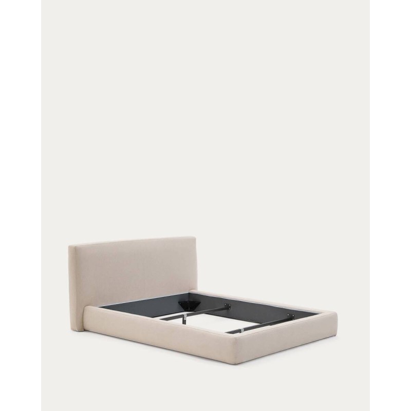 Cama desenfundable Blok beige para colchón de 180 x 200 cm FSC Mix Credit