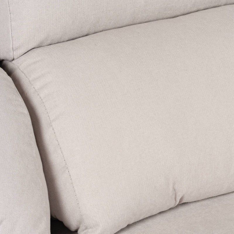 Sofá Nilo Chaise Longue derecho con Deslizantes con Pufs 285cm