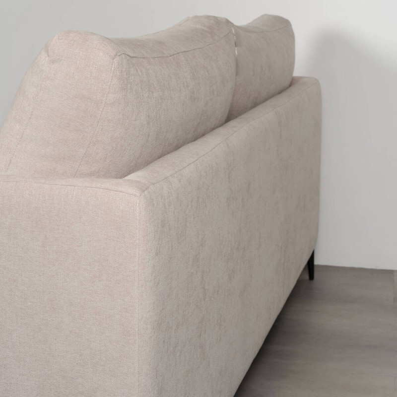 Sofá Funny 3 plazas 200 cm tapizado beige arena