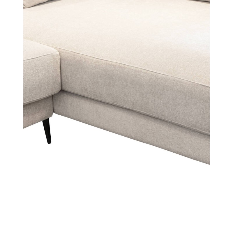 Sofá Funny chaise longue derecho en tela Nasera 296x92 cm