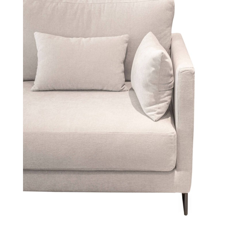 Sofá Funny chaise longue izquierdo en tela Nasera 296x92 cm