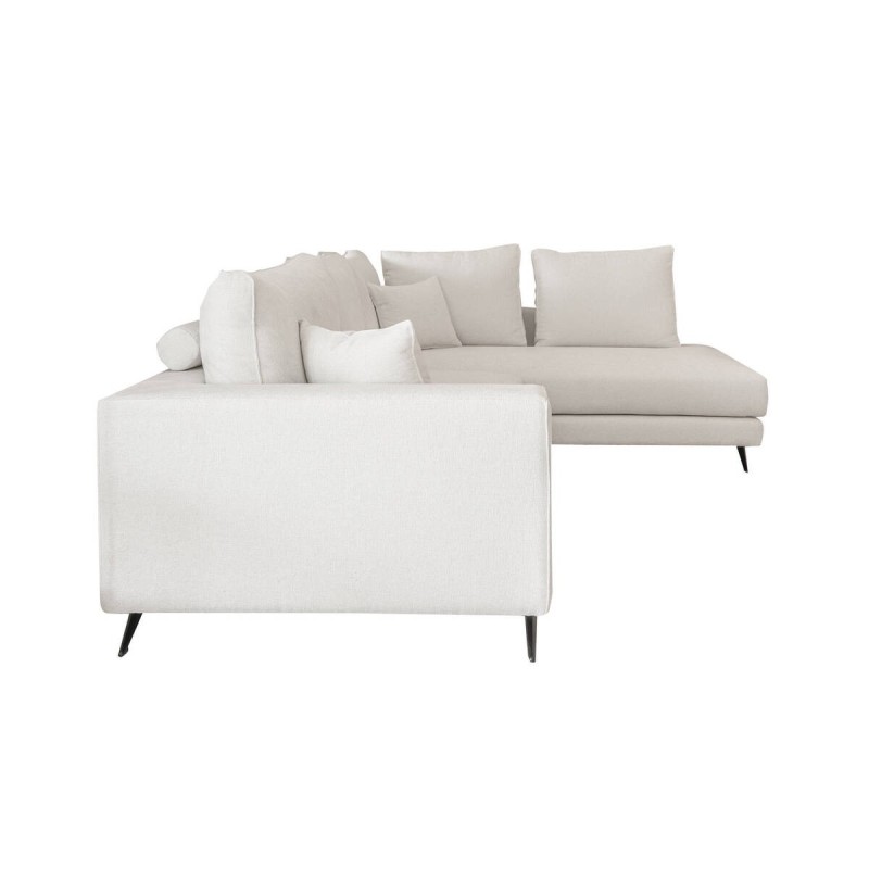 Sofá Mercury chaise longue derecho 2 módulos con cojines extras 310x215 cm