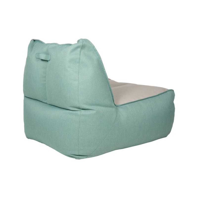 Sillón Luma lounge bicolor de exterior en tejido olefina 85x95x72cm