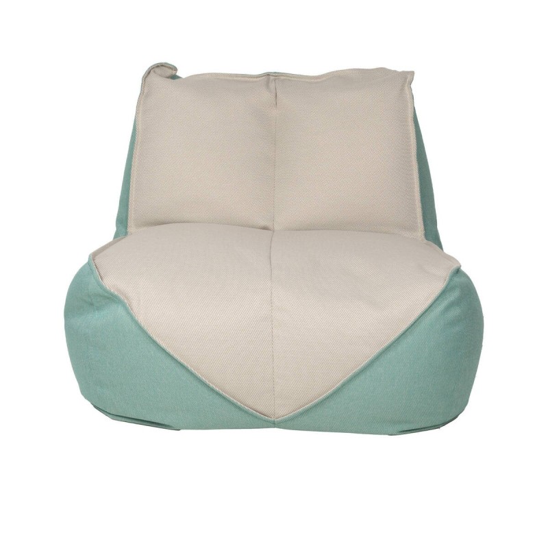 Sillón Luma lounge bicolor de exterior en tejido olefina 85x95x72cm