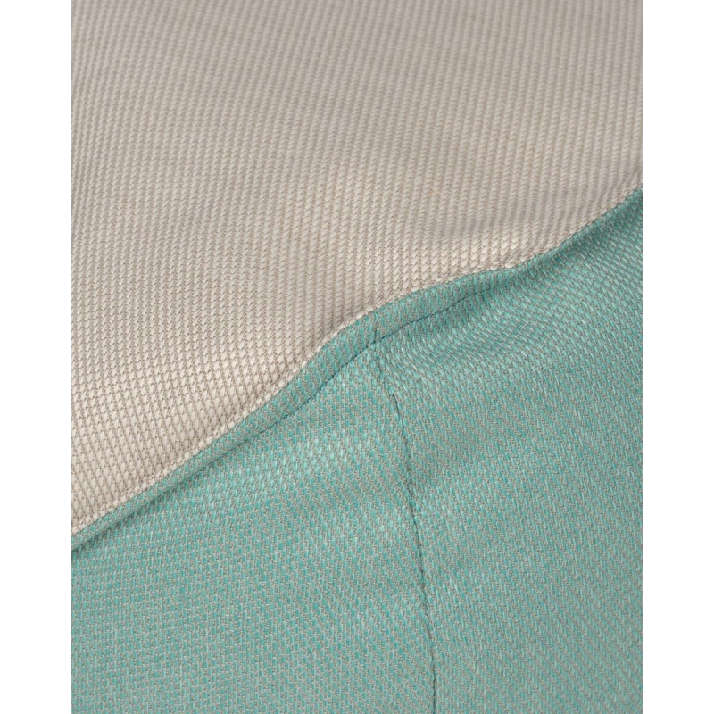 Sillón Luma lounge bicolor de exterior en tejido olefina 85x95x72cm