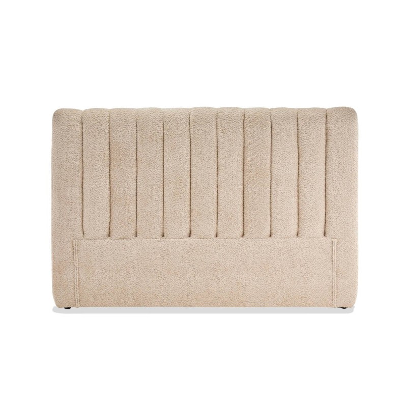 Cabecero tapizado en bouclé beige Nara 190 cm