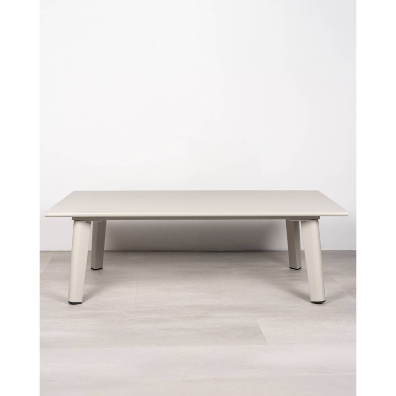 Mesa de centro Tina aluminio 120 × 70 cm