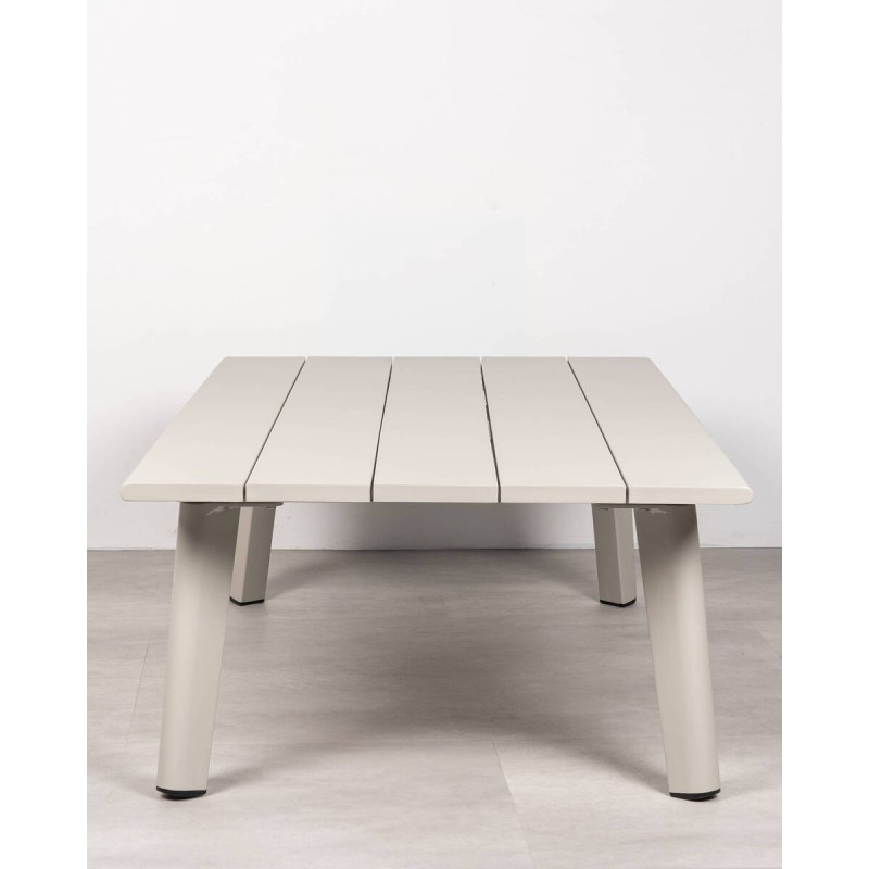 Mesa de centro Tina aluminio 120 × 70 cm