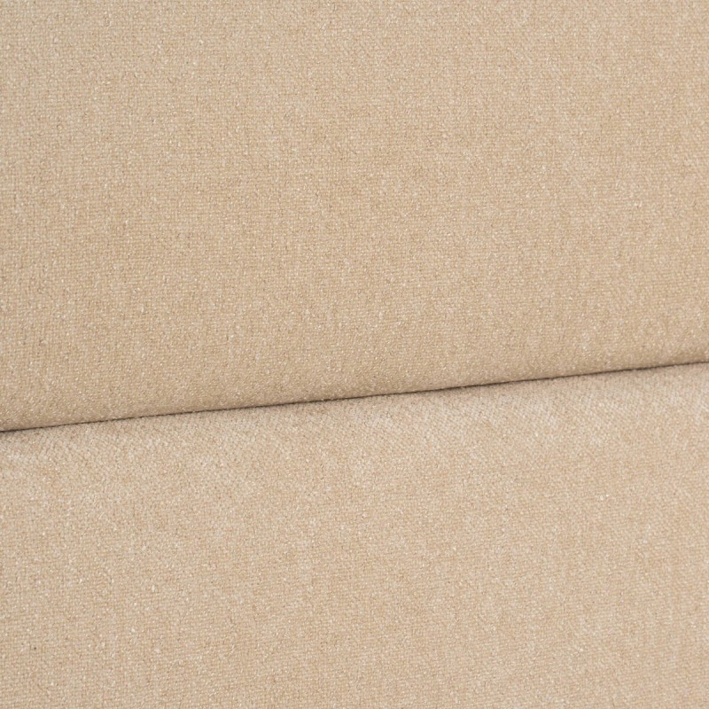Cabecero Brisa Tapizado en Bouclé Beige para Cama de 180 cm