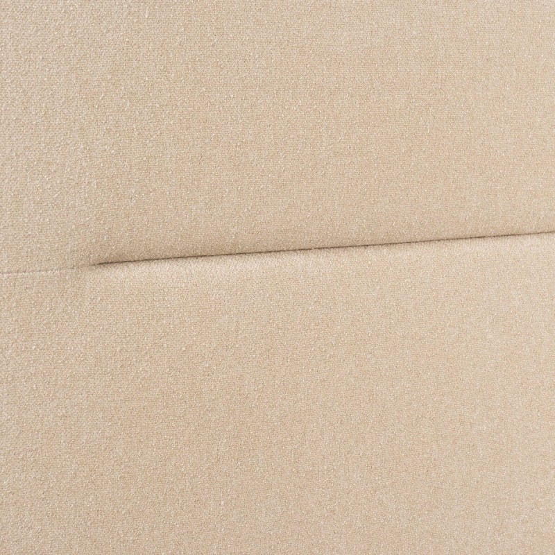 Cabecero Brisa Tapizado en Bouclé Beige para Cama de 150 cm