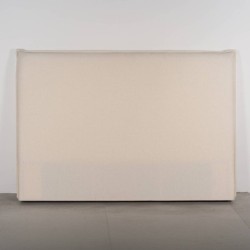 Cabecero Varen Tapizado en Chenilla Velvet Blanco para Cama de 150 cm