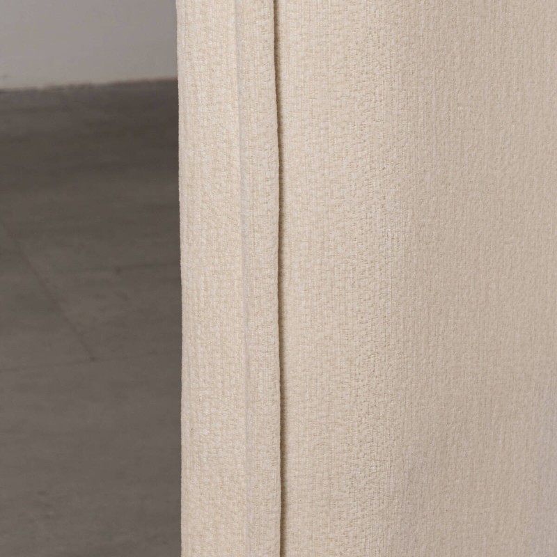 Cabecero Varen Tapizado en Chenilla Velvet Blanco para Cama de 150 cm