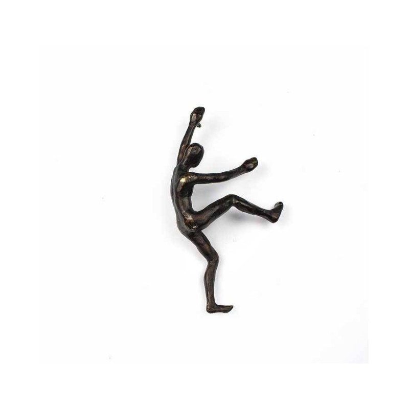 Figura de escalador/ decoración de pared 14,5 x 5,5 x 28cm