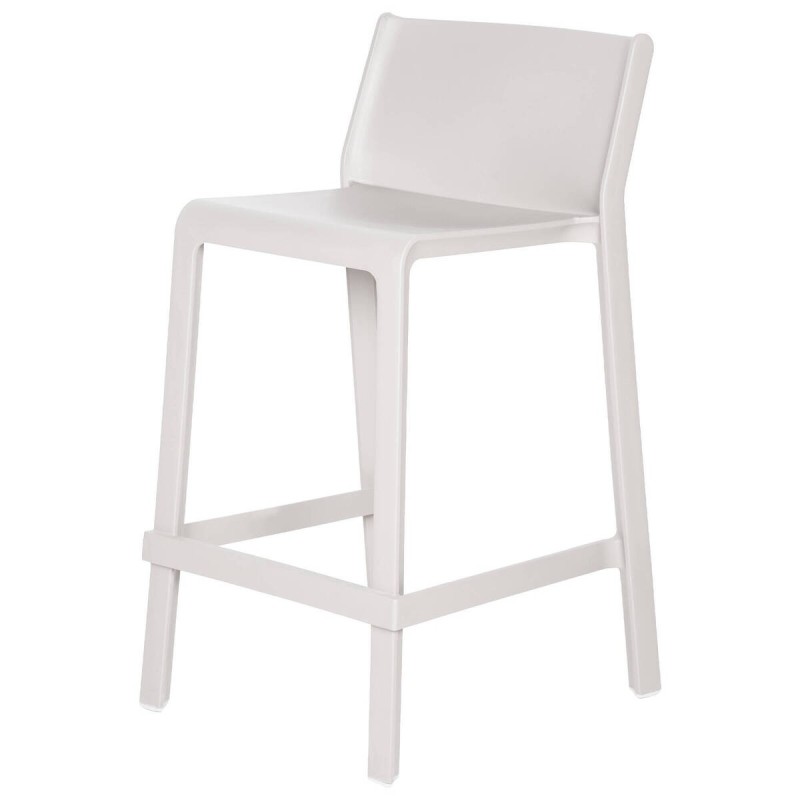 Taburete trill stool mini blanco 65cm