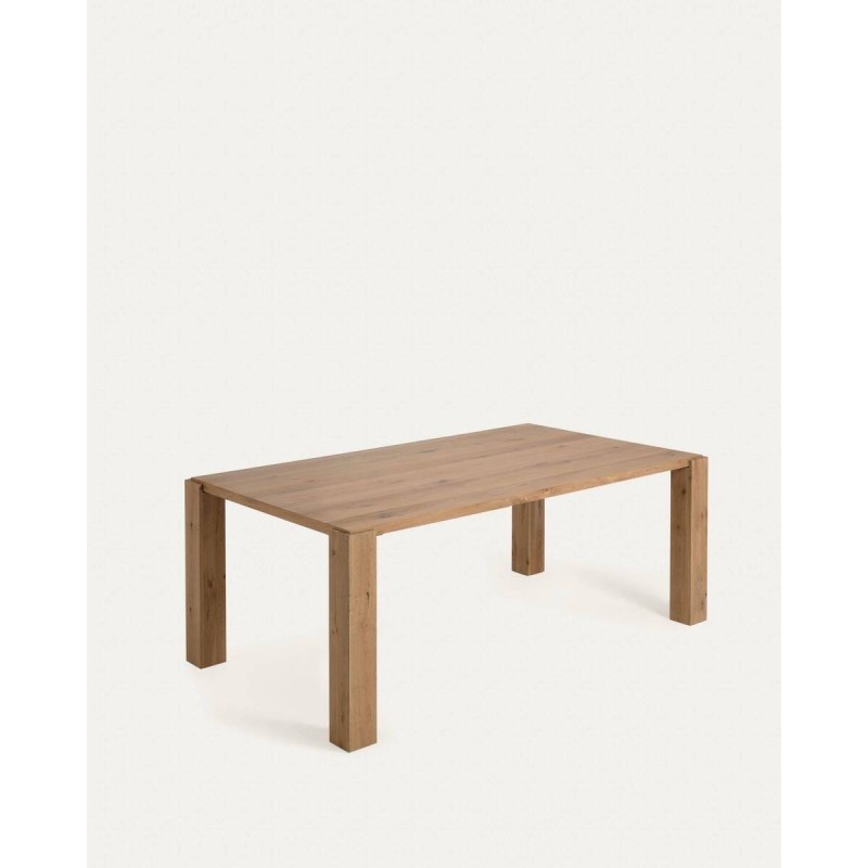 MESA DEYANIRA DE ROBLE  200x100x76cm