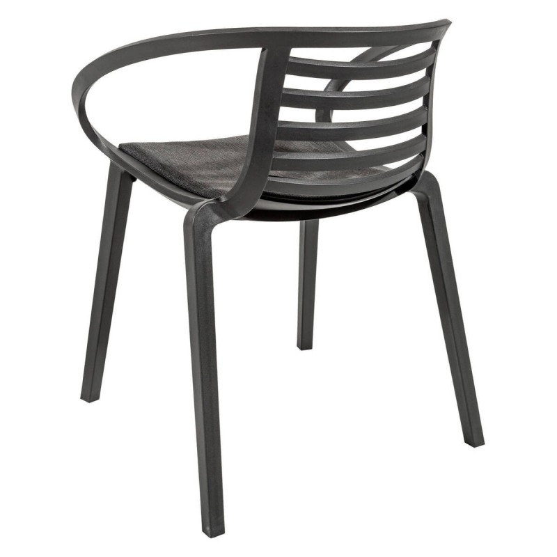 SILLA MAMBO ANTRACITA 64x56x77cm