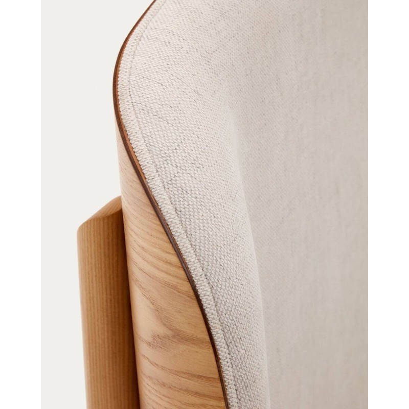 Cama octavia de madera contrachapada de fresno 180x200cm