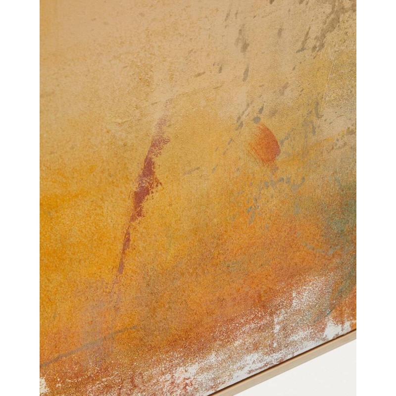 CUADRO ABSTRACTO SELNAR AMARILLO 200x120cm