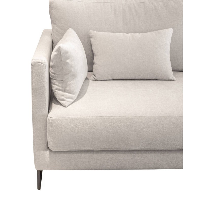 Sofá Funny chaise longue derecho en tela Nasera 296x92 cm