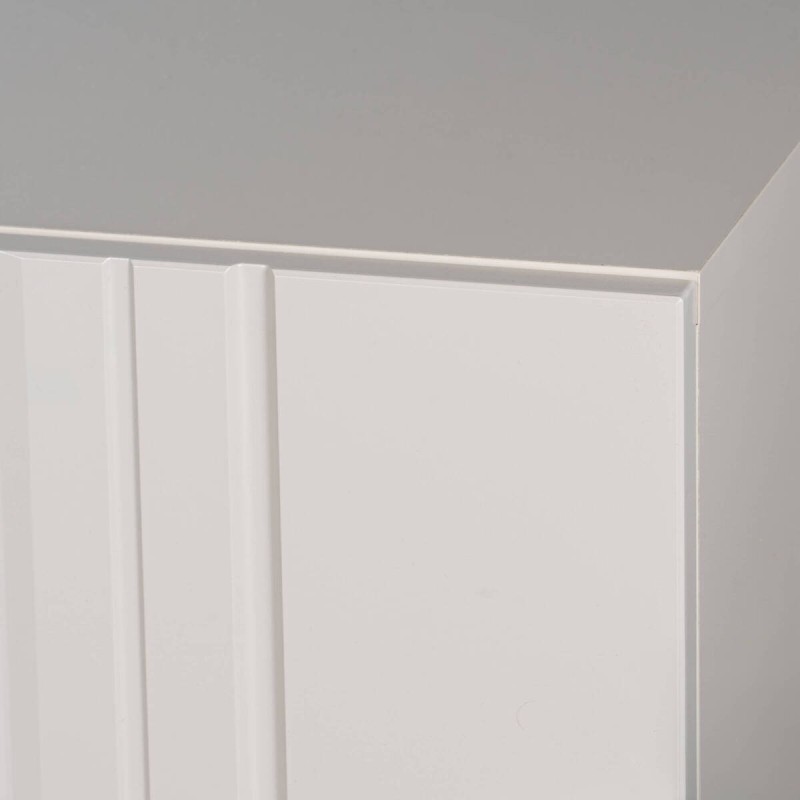 Aparador Vera 150 cm en marfil mate texturizado