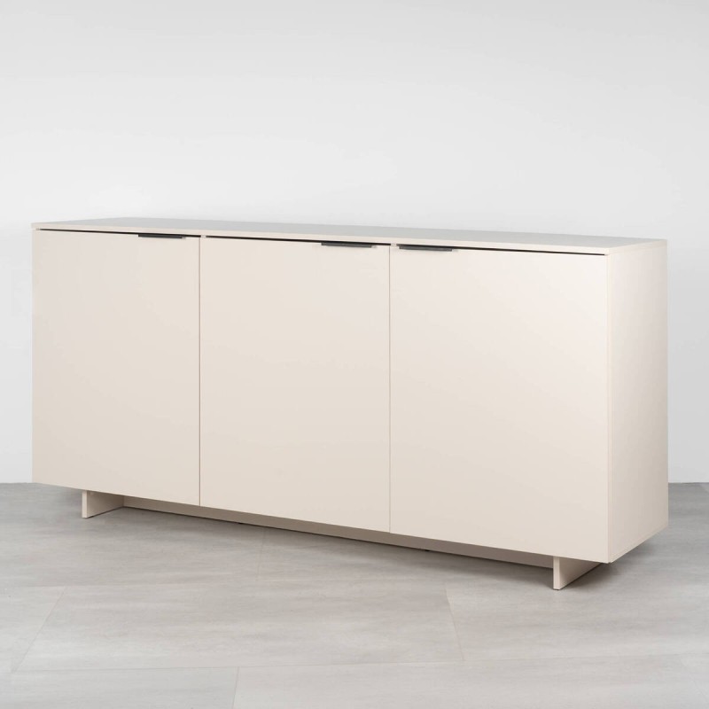 Aparador 180 cm marfil con tirador integrado