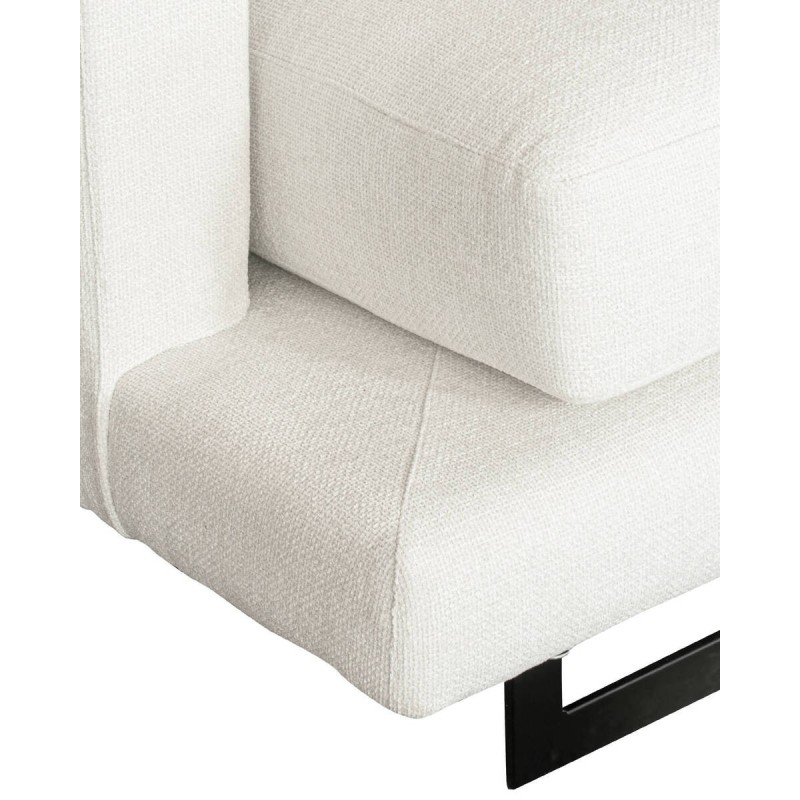 Sofá Queen modular 3 plazas con chaise longue en tela T.Hackett 430x110 cm
