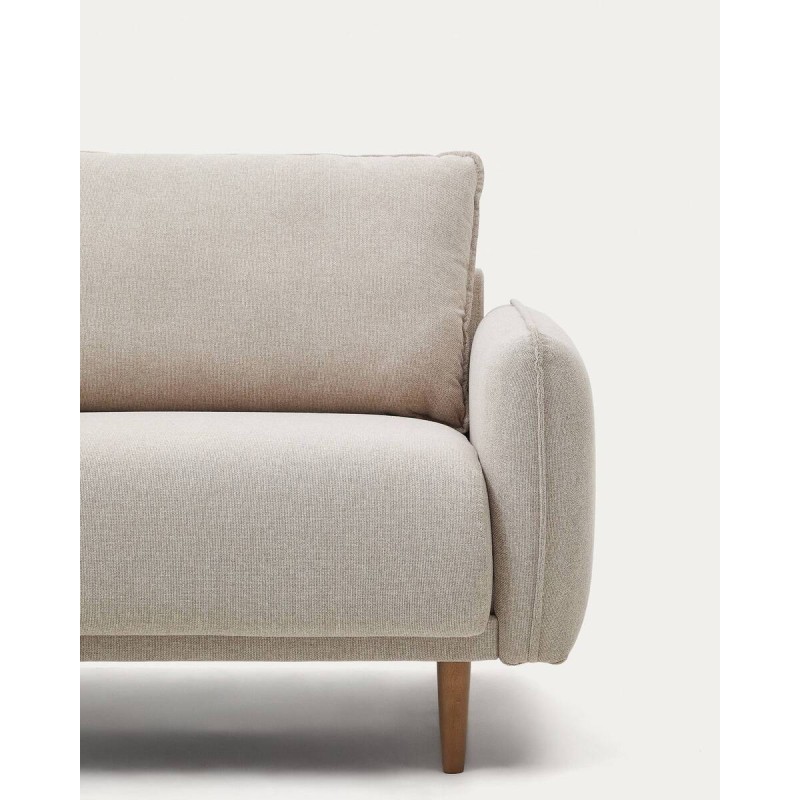 Sofá Carlota 3 plazas beige 213 cm FSC Mix Credit.