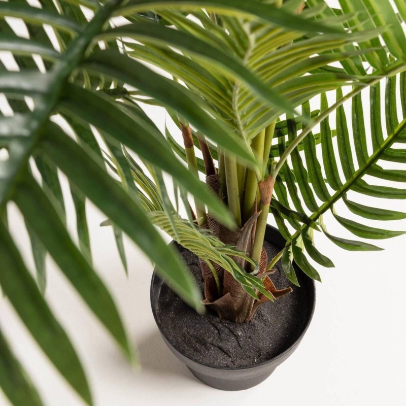 PLANTA ARTIFICIAL PALMERA DE HELECHO CON MACETA NEGRO 150cm