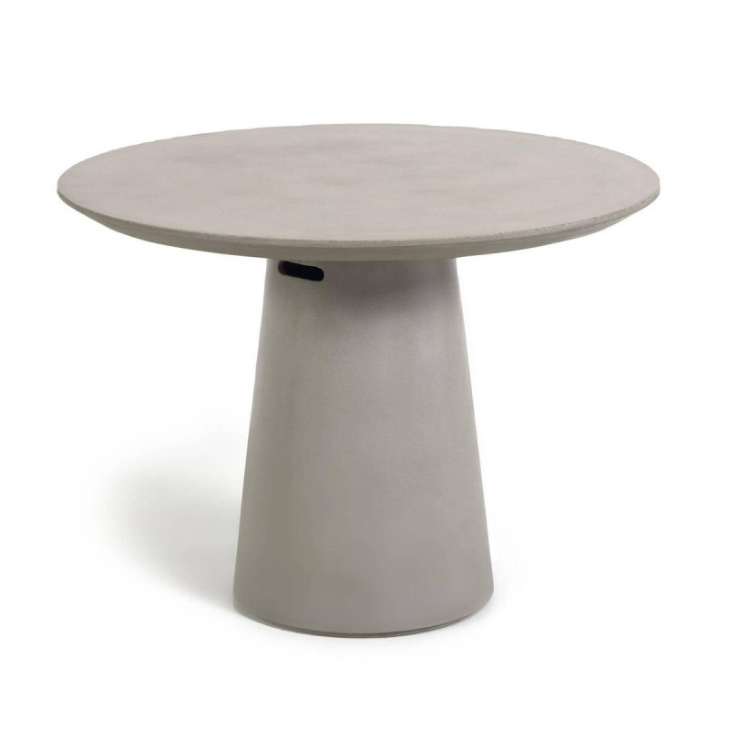 Mesa redonda exterior itai cemento ø 120cm