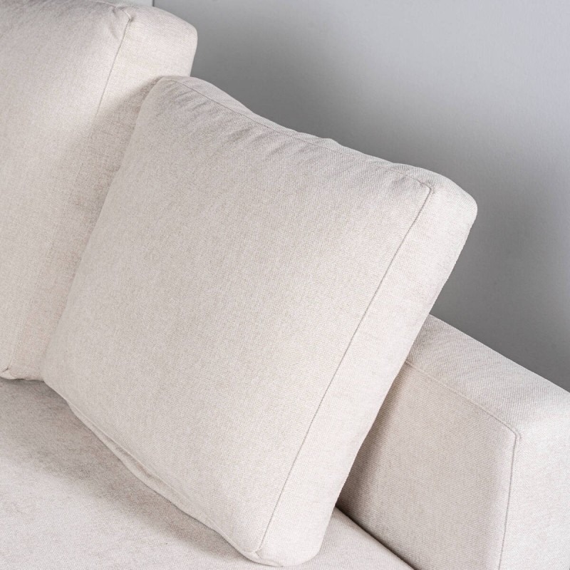 Sofá Chill Out con Chaise Longue Derecha y Tejido Beige 325 cm
