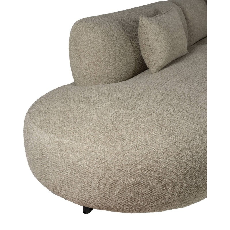 Sofá modular esquinero curvo Oslo en L chaiselongue izquierdo