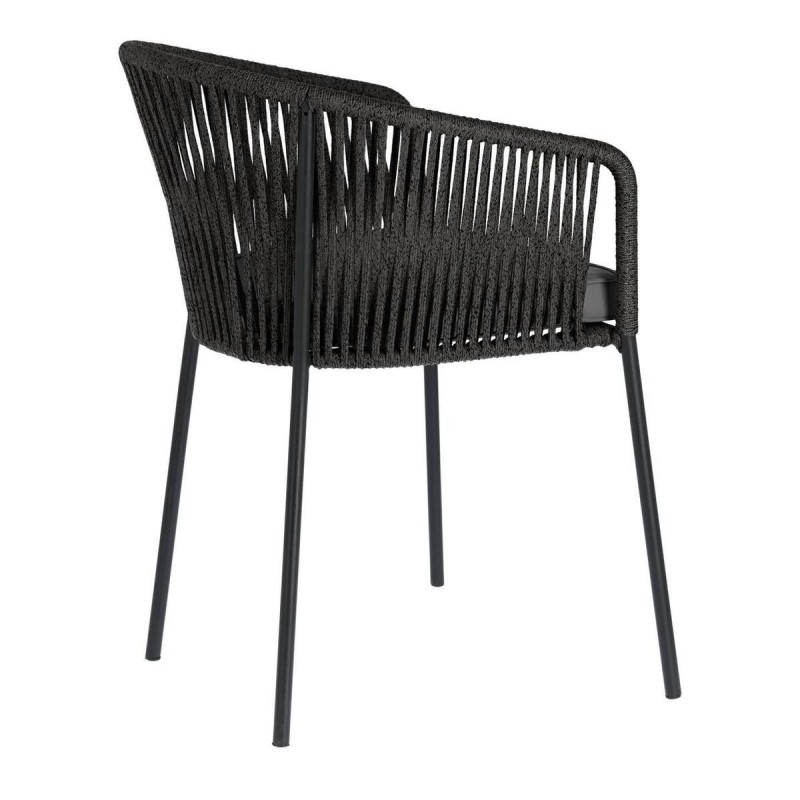Silla yanet negro 56x55x79cm