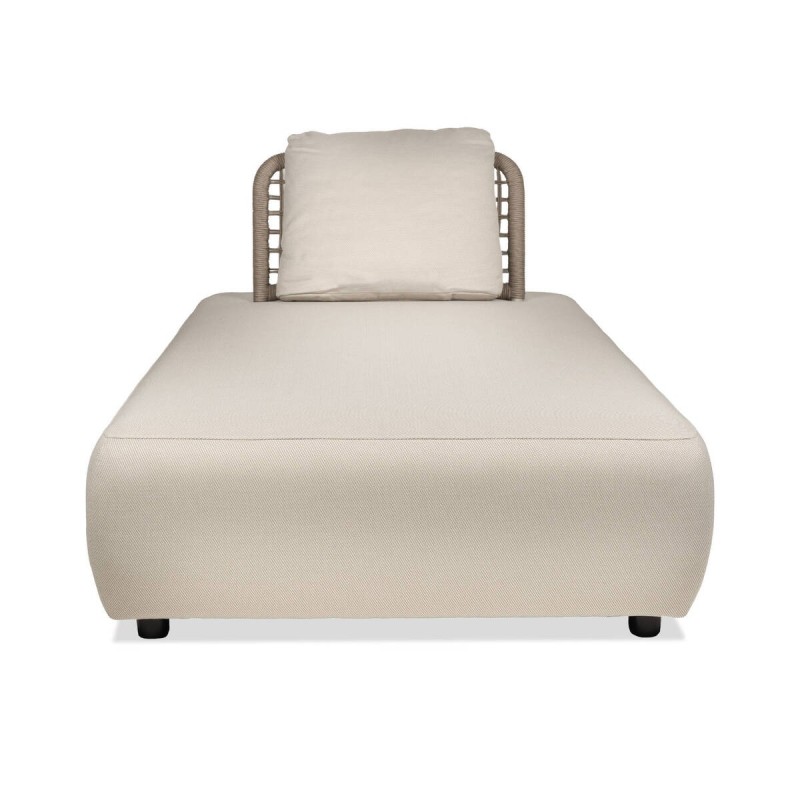 Tumbona Orin Chaiselongue de exterior con respaldo de cuerda