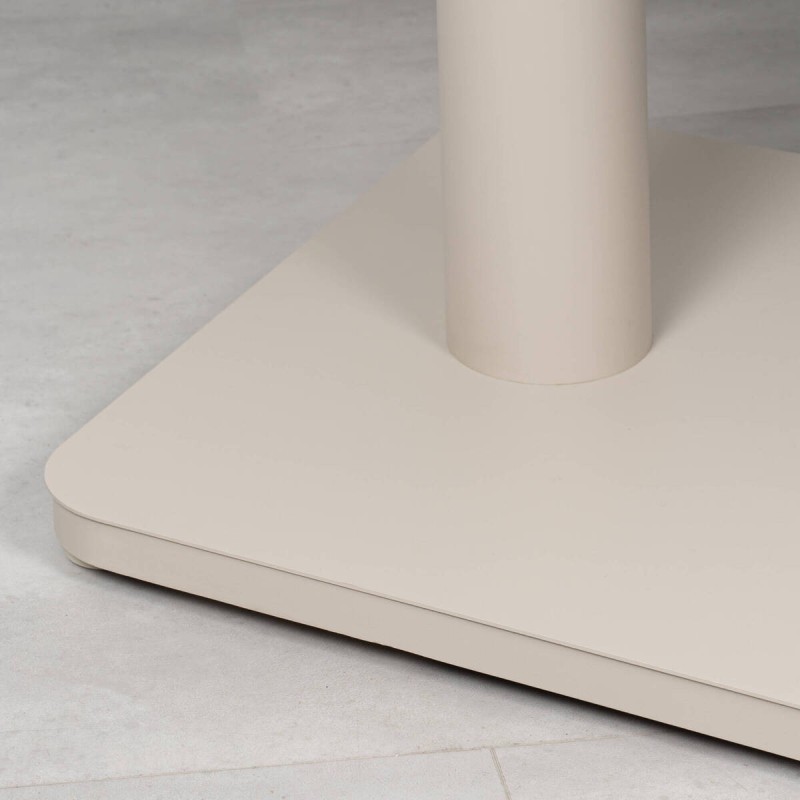 Mesa de Exterior Benissa con Altura Regulable y Tablero de Piedra 140cm