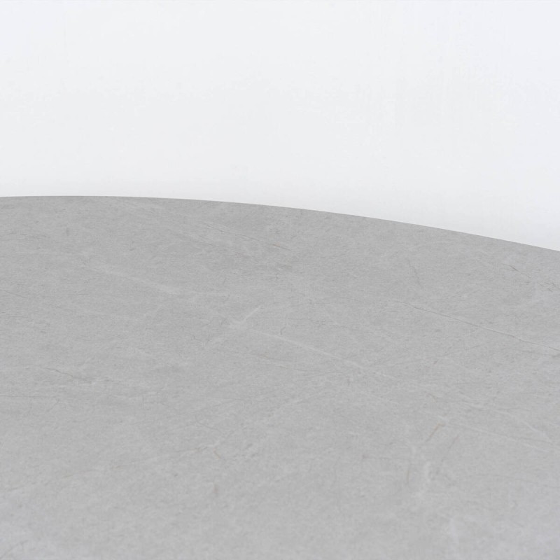 Mesa de Centro Exterior Ronda Ovalada con Tablero de Piedra 150cm