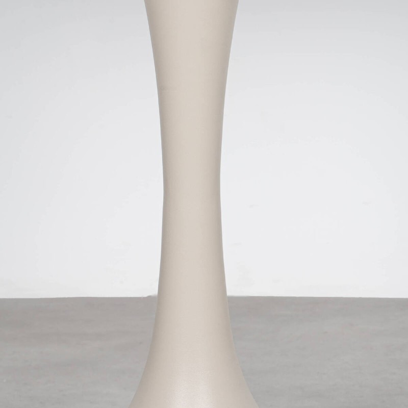 Mesa de Comedor Exterior Ragusa Redonda con Tablero de Piedra y Pedestal 90cm