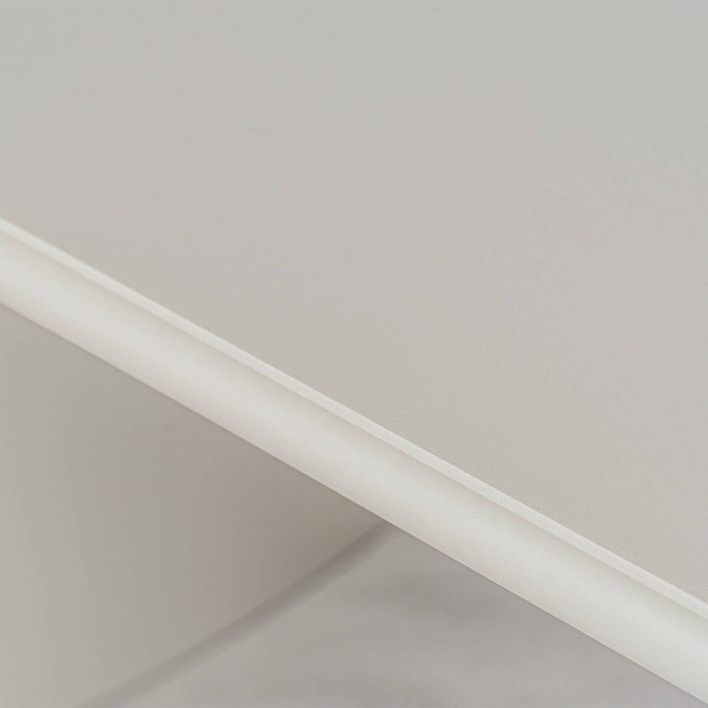 Mesa de Comedor Exterior Cordelia Aluminio Gris Seda 220 cm
