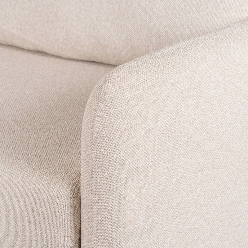 Sofá Cama Orinoco Tapizado en Beige 3 Plazas 210 cm