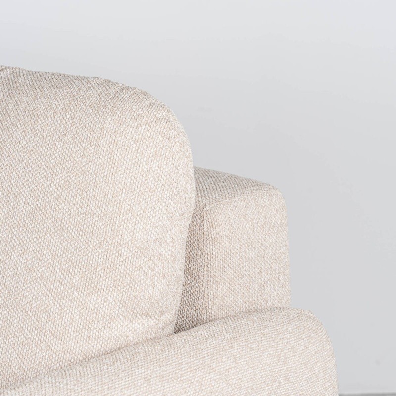 Sofá Cama Orinoco Tapizado en Beige 3 Plazas 210 cm