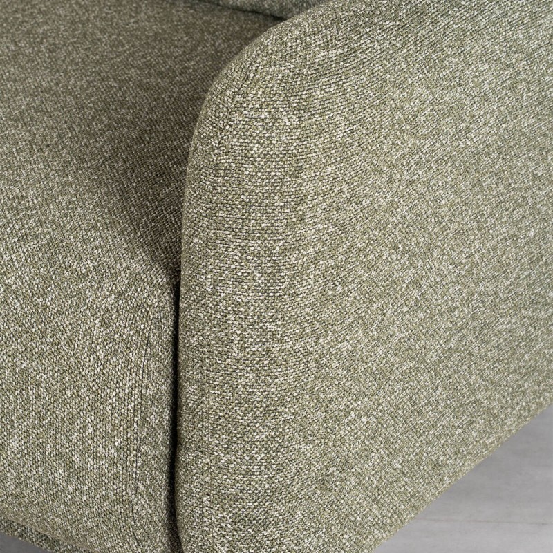 Sofá Cama Orinoco Tapizado en Verde Oliva 3 Plazas 210 cm